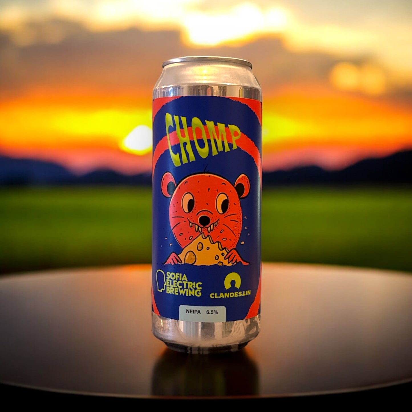 SOFIA ELECTRIC W/ CLANDESTIN BEER CHOMP NEIPA 500ml