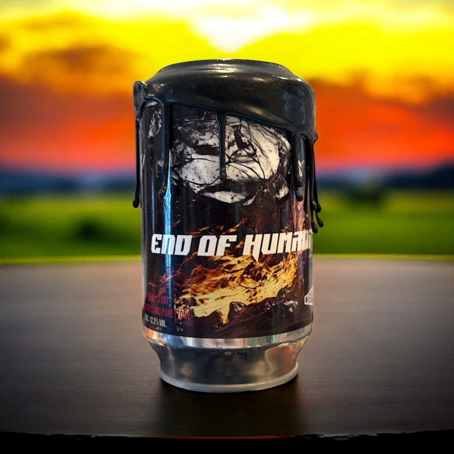 GUAJA! W/ JOINT BREWING END OF HUMANITY IMPERIAL STOUT W/ COCOA Y PANETONE 33cl