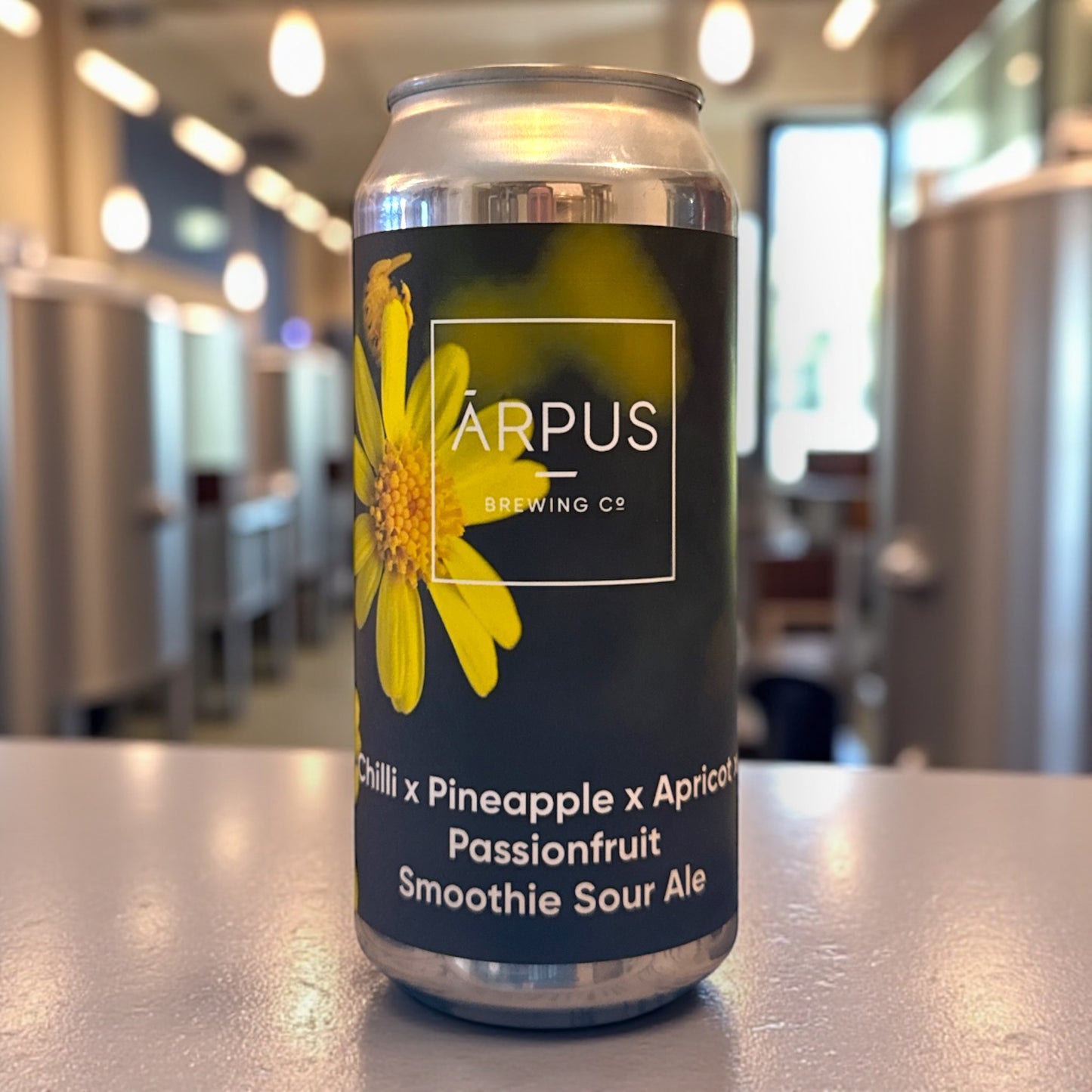ARPUS CHILI X PINEAPLE X APRICOT X PASSION FRUIT SMOOTHIE SOUR ALE LATA 440ml