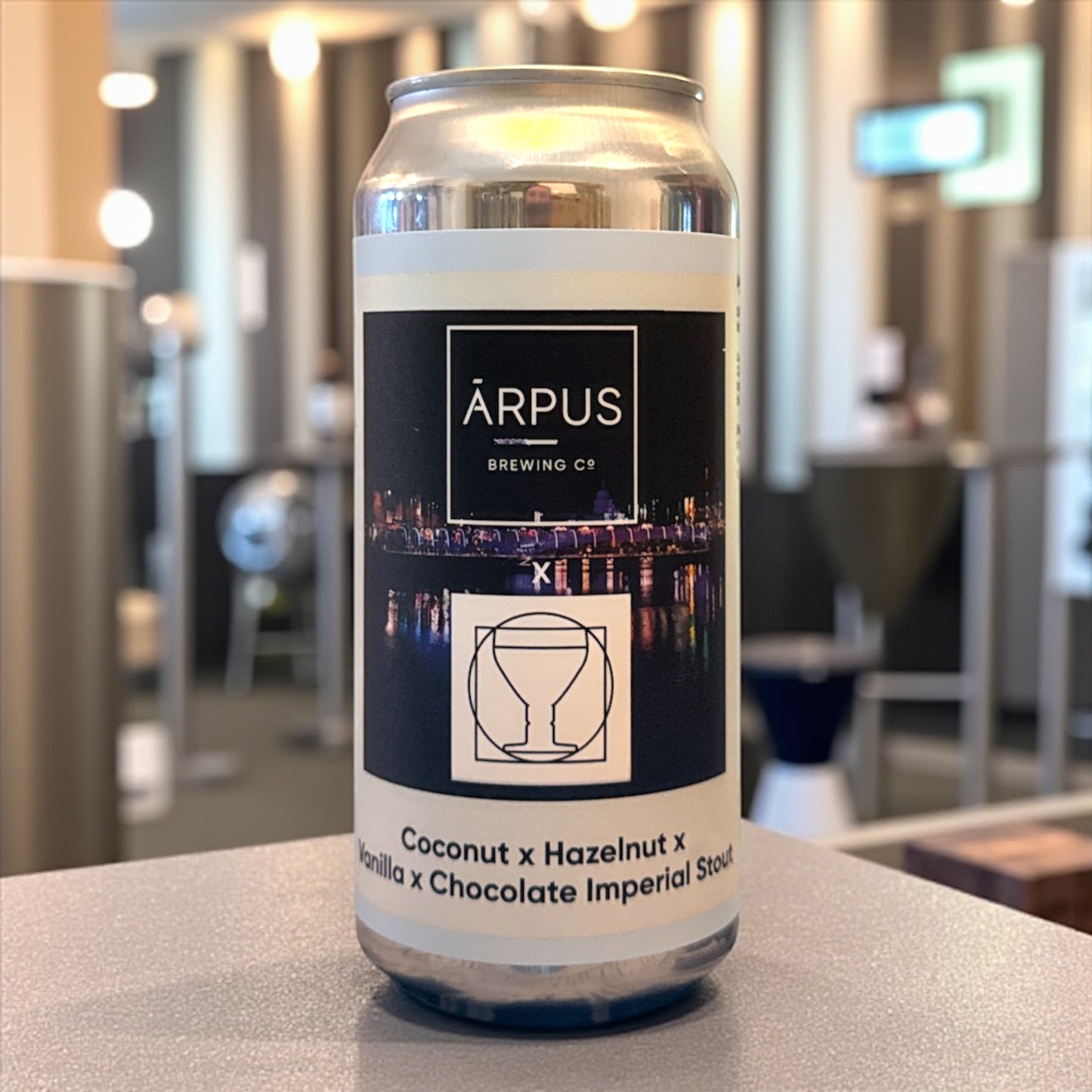 ARPUS w/ COMMONWEALTH BREWING COCONUT X HAZELNUT X VAINILLA X CHOCOLATE IMPERIAL STOUT LATA 440ml