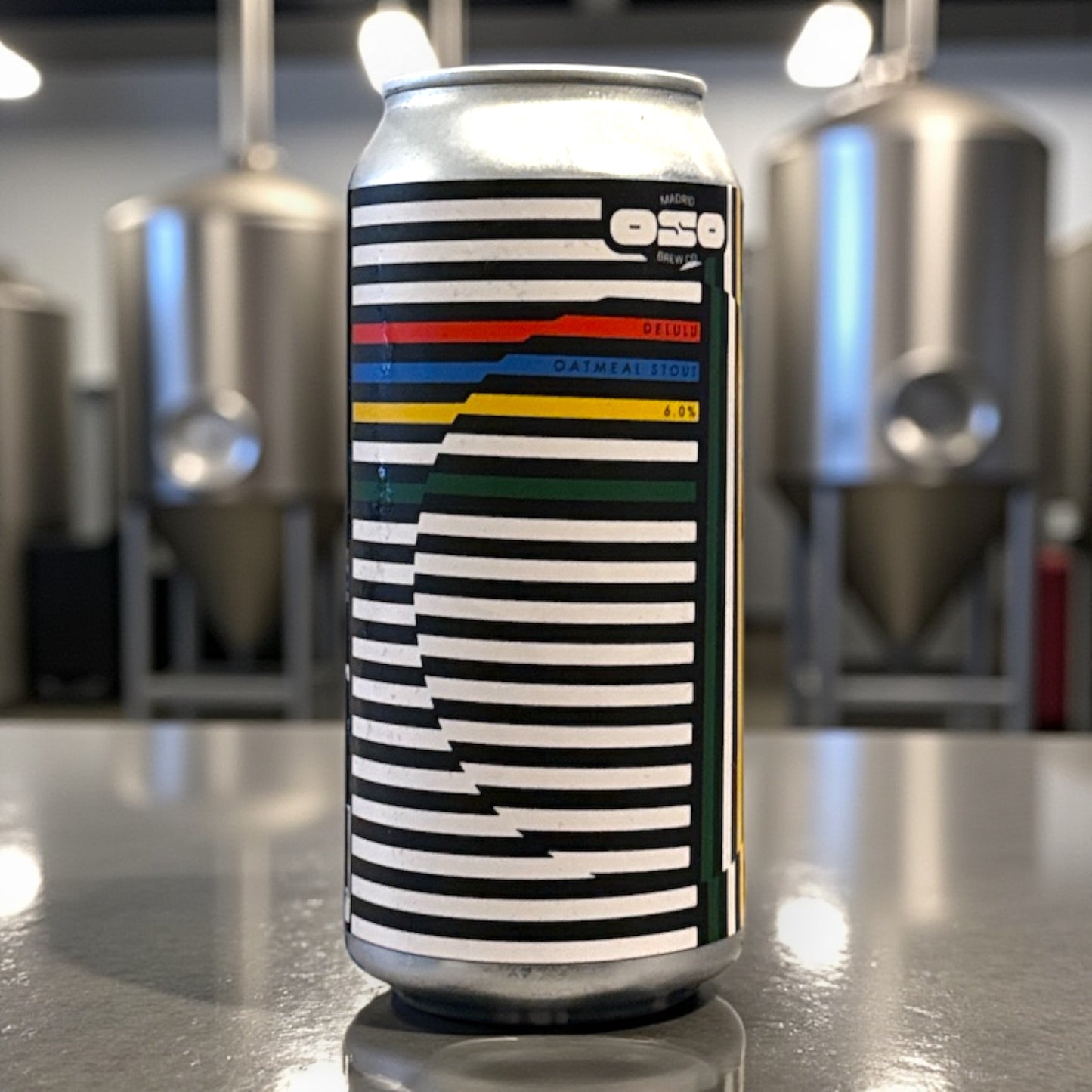 OSO DELULU OATMEAL STOUT LATA 440ml