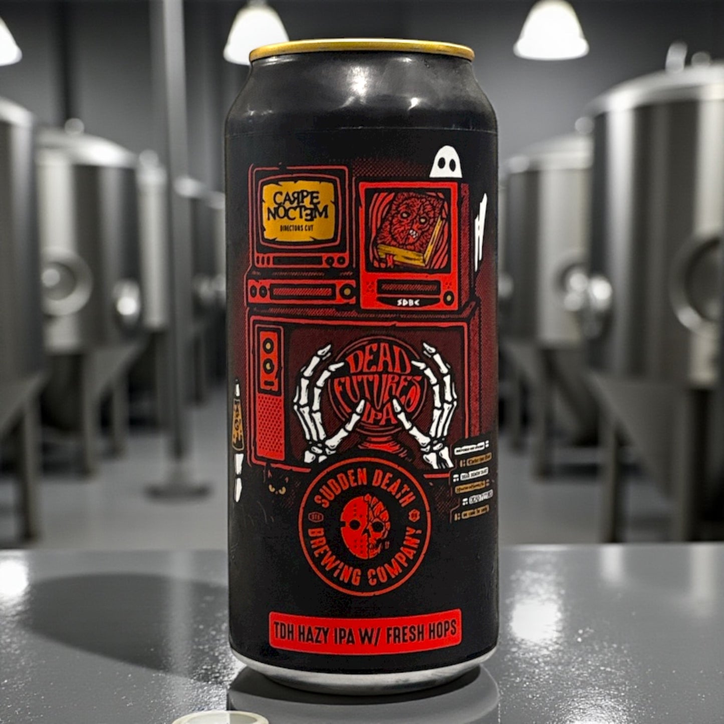 SUDDEN DEATH CARPE NOCTEM TDH HAZY IPA w/ FRESH HOPS LATA 440ml
