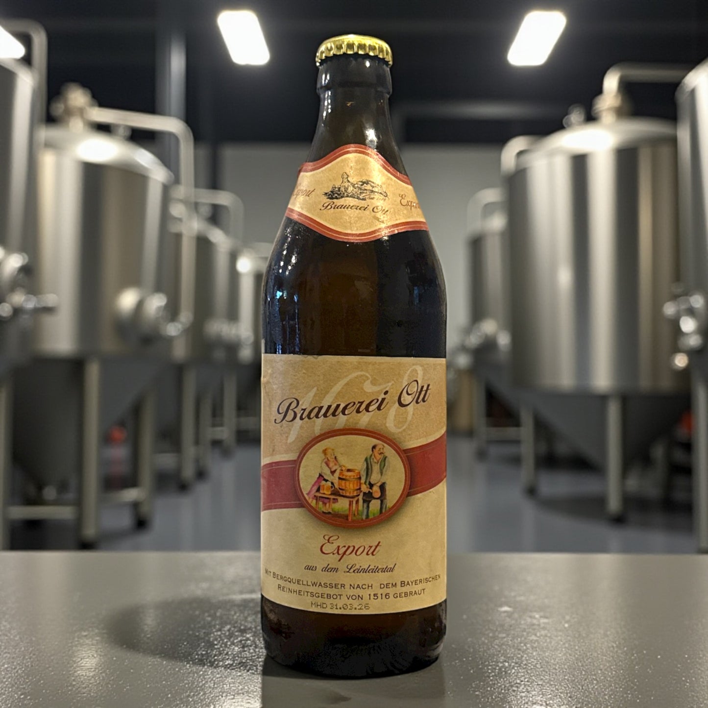 OTT EXPORT LAGER BOTELLA 500ml