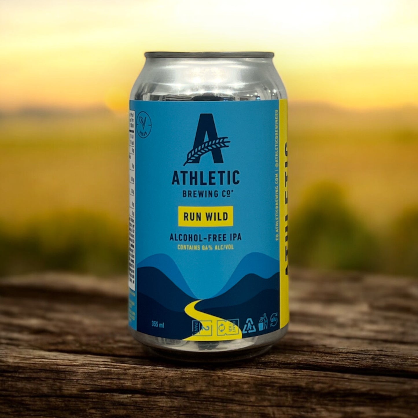 ATHLETIC RUN WILD IPA SIN ALCOHOL LATA 33cl