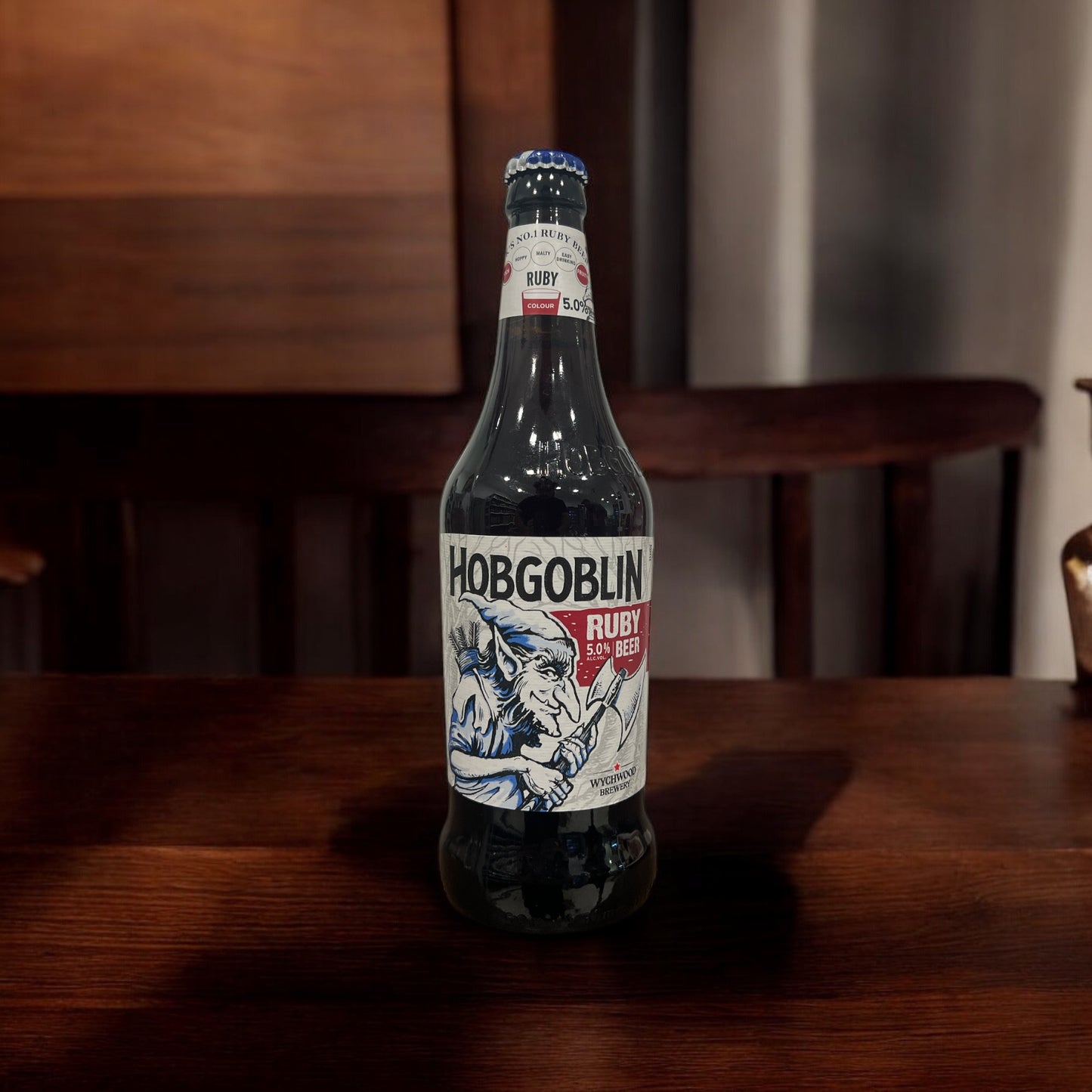 WYCHWOOD HOBGOBLIN RUBY RED ALE BOTELLA 500 ml