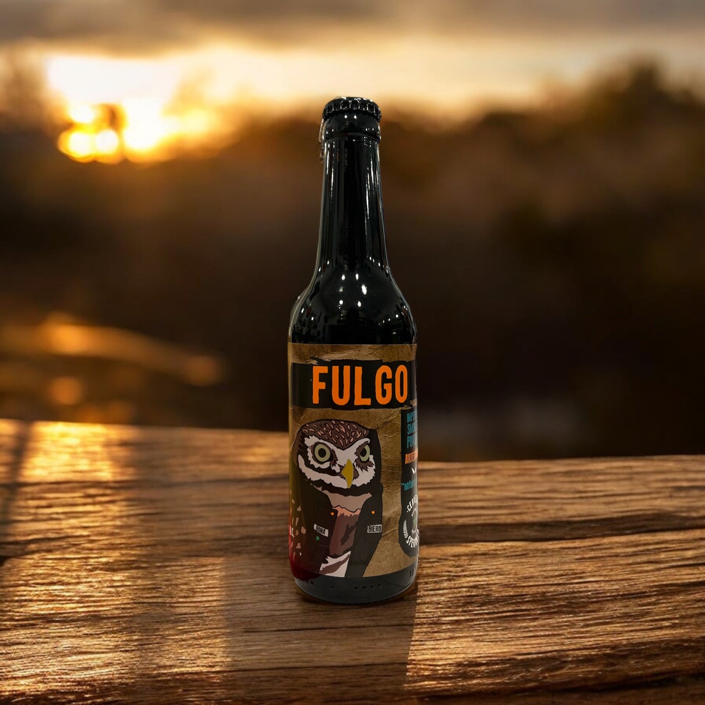 SPERANTO. FULGO. IMPERIAL SMOKED PORTER. BOTELLA 330 ML.