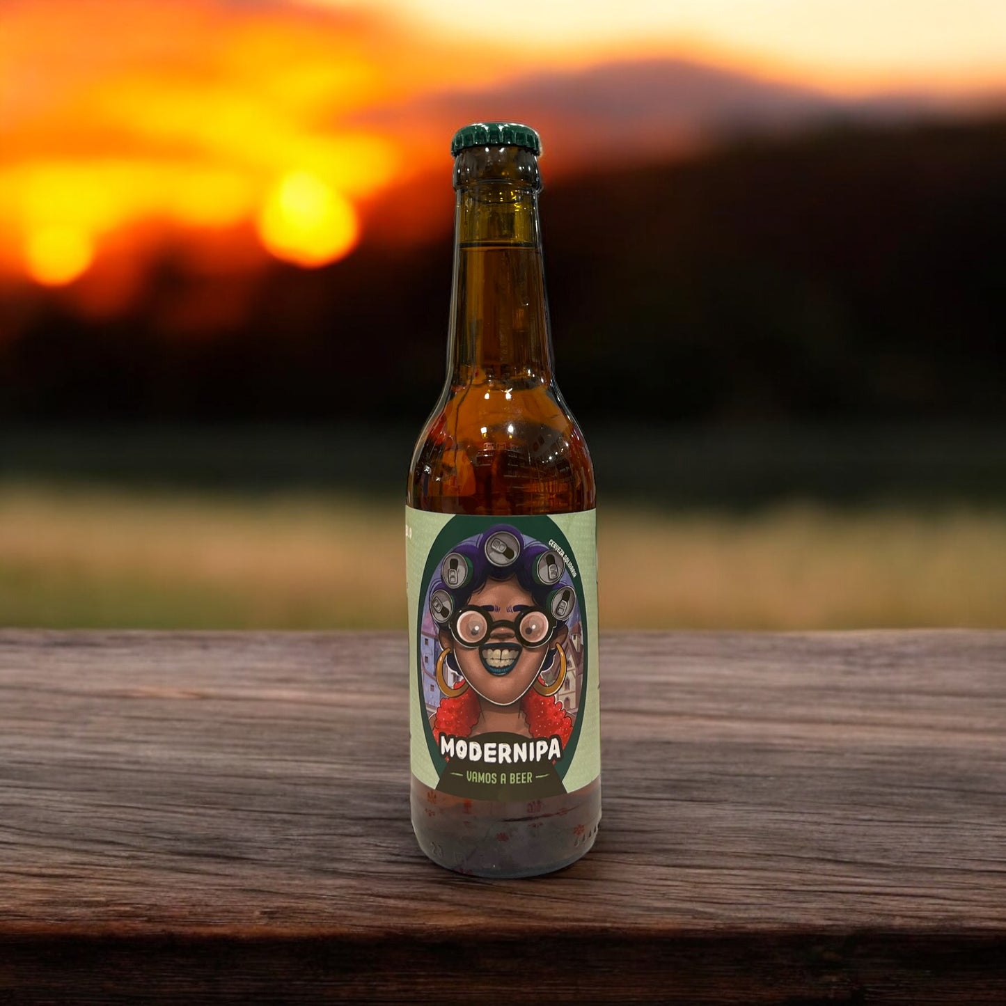 VAMOS A BEER. MODERNIPA. IPA. BOTELLA 330 ML.