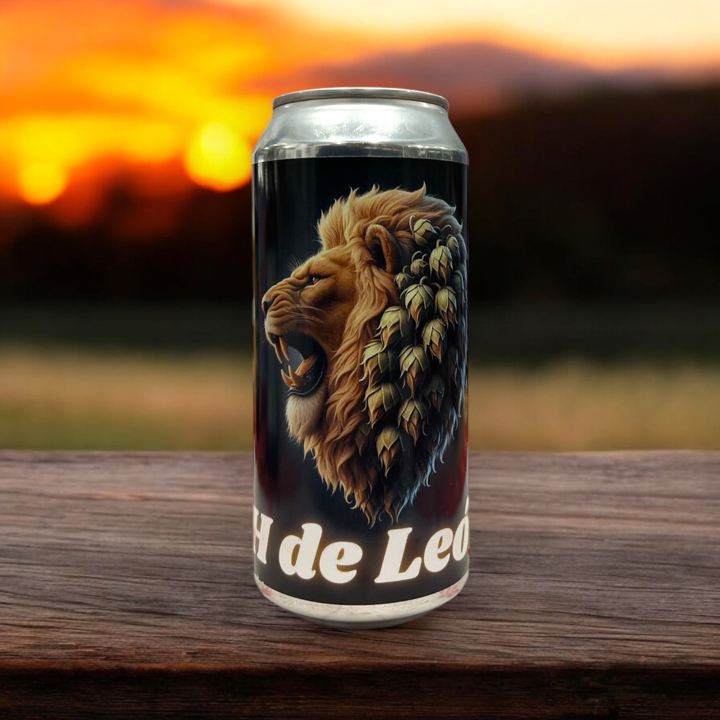 VAMOS A BEER. H DE LEON. WEST TABLELAND IPA. LATA 440 ML.