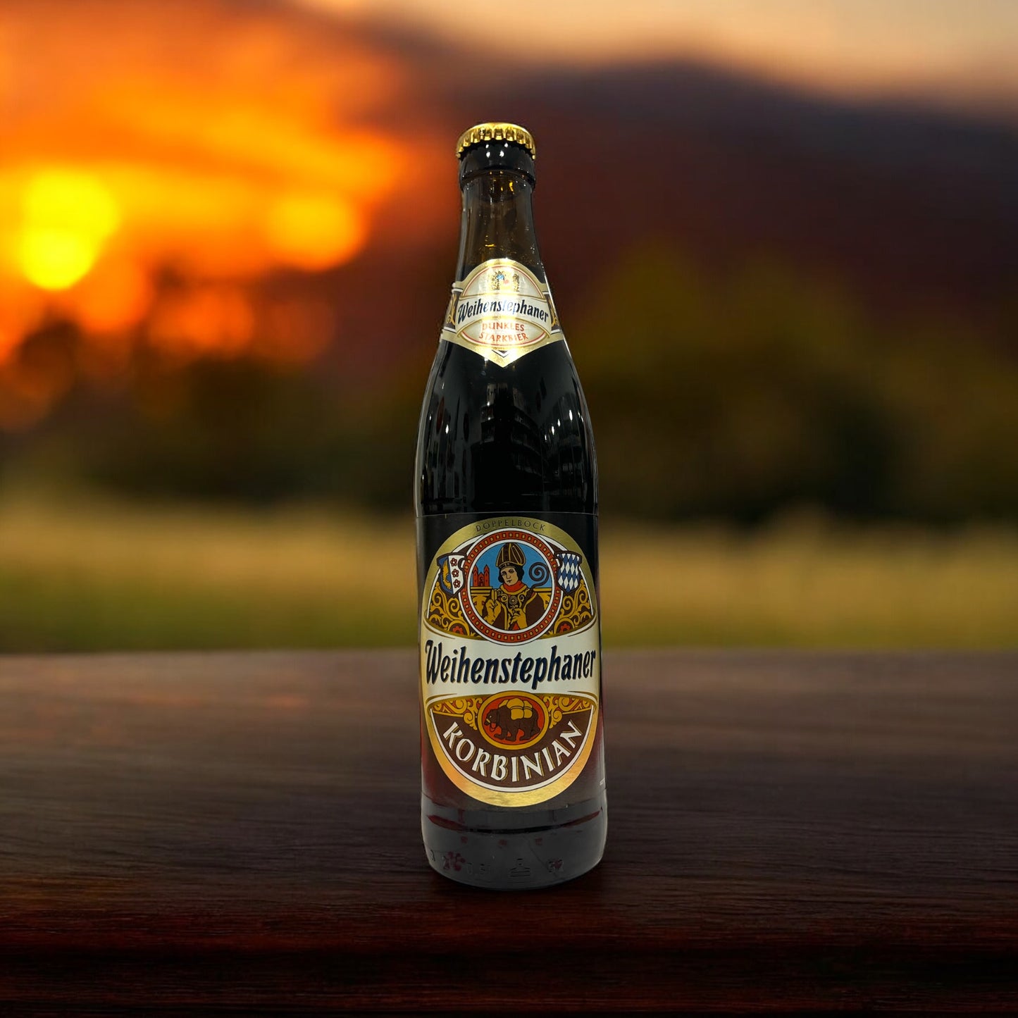 WEIHENSTEPHANER. KORBINIAN. DOPPELBOCK. BOTELLA 500 ML.