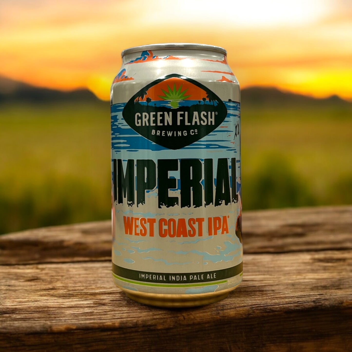 GREEN FLASH IMPERIAL WEST COAST IPA LATA 355 Ml