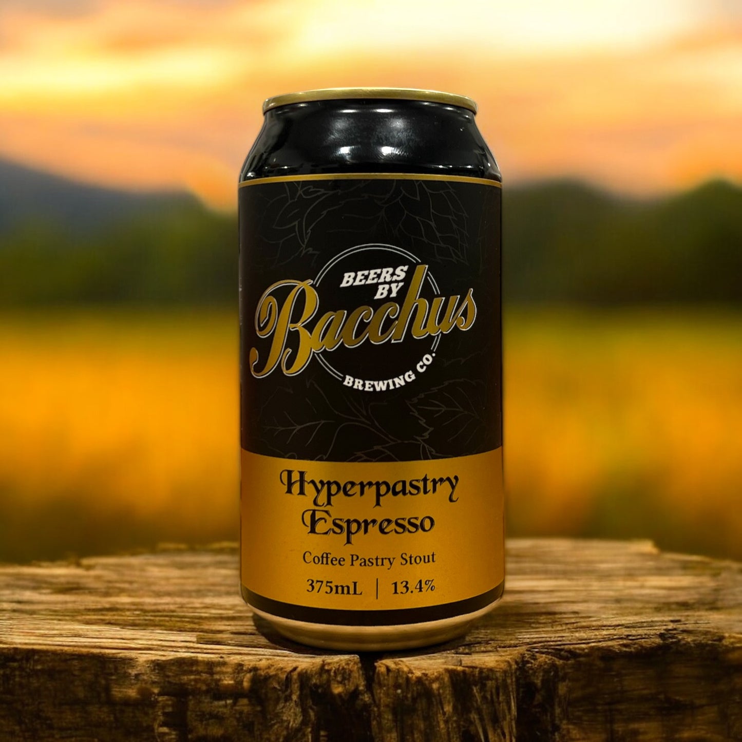 BACCHUS HYPERPASTRY ESPRESSO COFEE PASTRY STOUT LATA 375 ML
