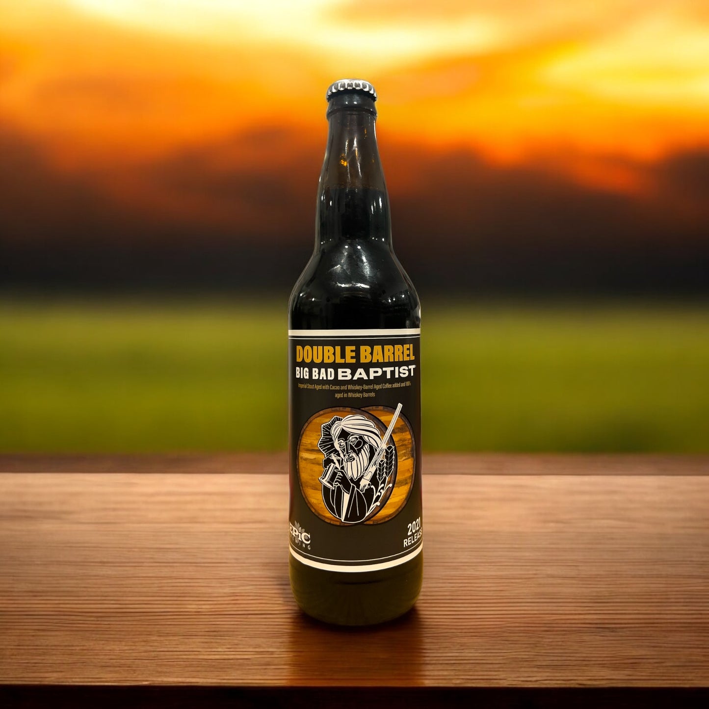 EPIC BIG BAD BAPTIST IMPERIAL STOUT DOUBLE BARREL BOTELLA 6 FL OZ