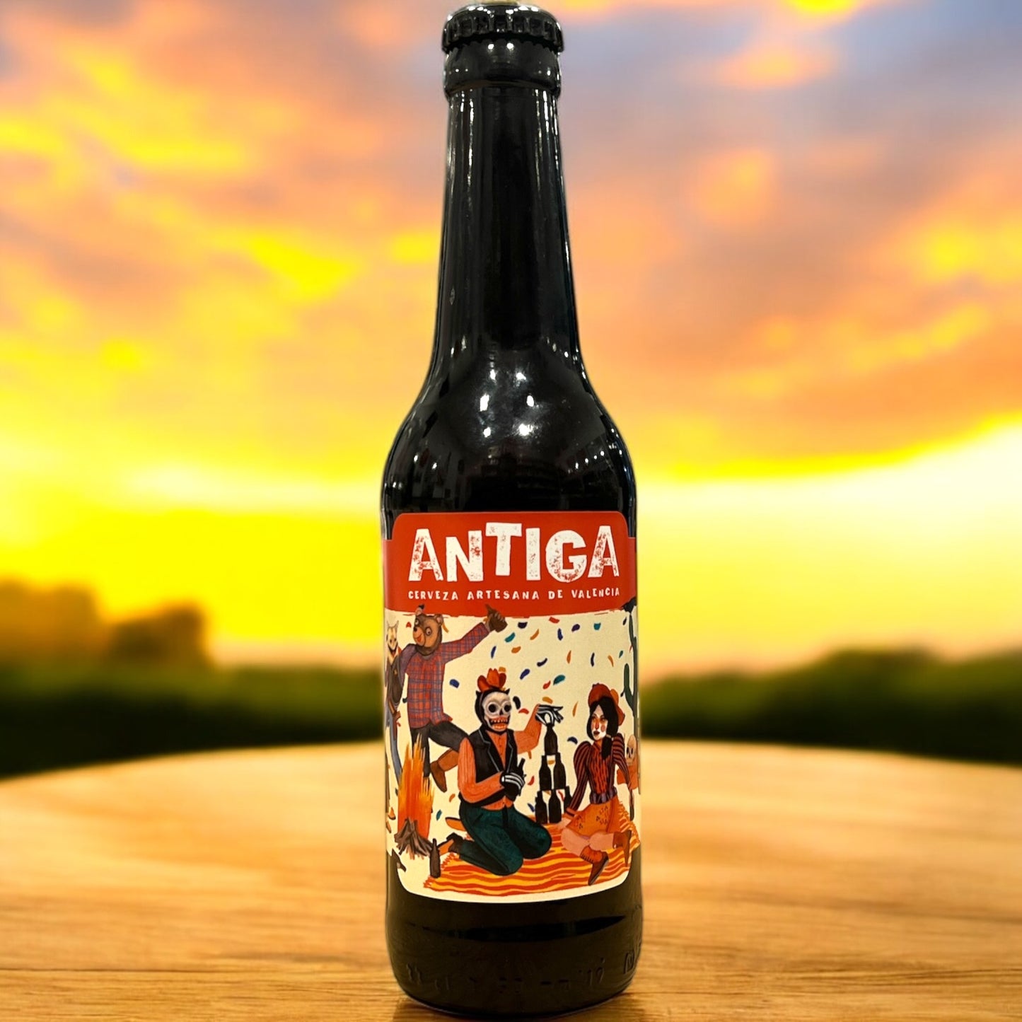 ANTIGA RED ALE SIN GLUTEN BOTELLA 330 ML.