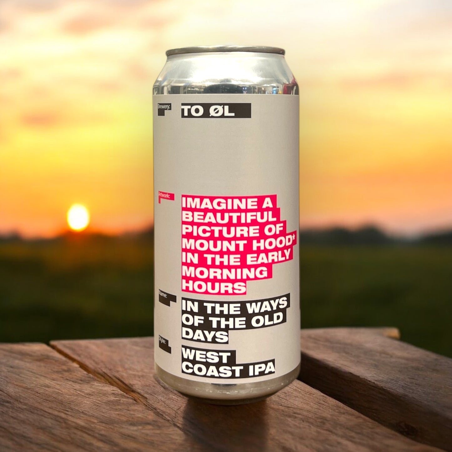 TO OI IN THE WAYS OF THE OLD DAYS WEST COAST IPA LATA 440 ML.