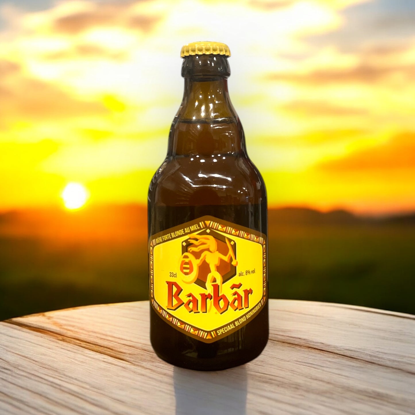 BRASSERIE LEFEBVRE BARBAR BLOND CON MIEL BOTELLA 330 ML