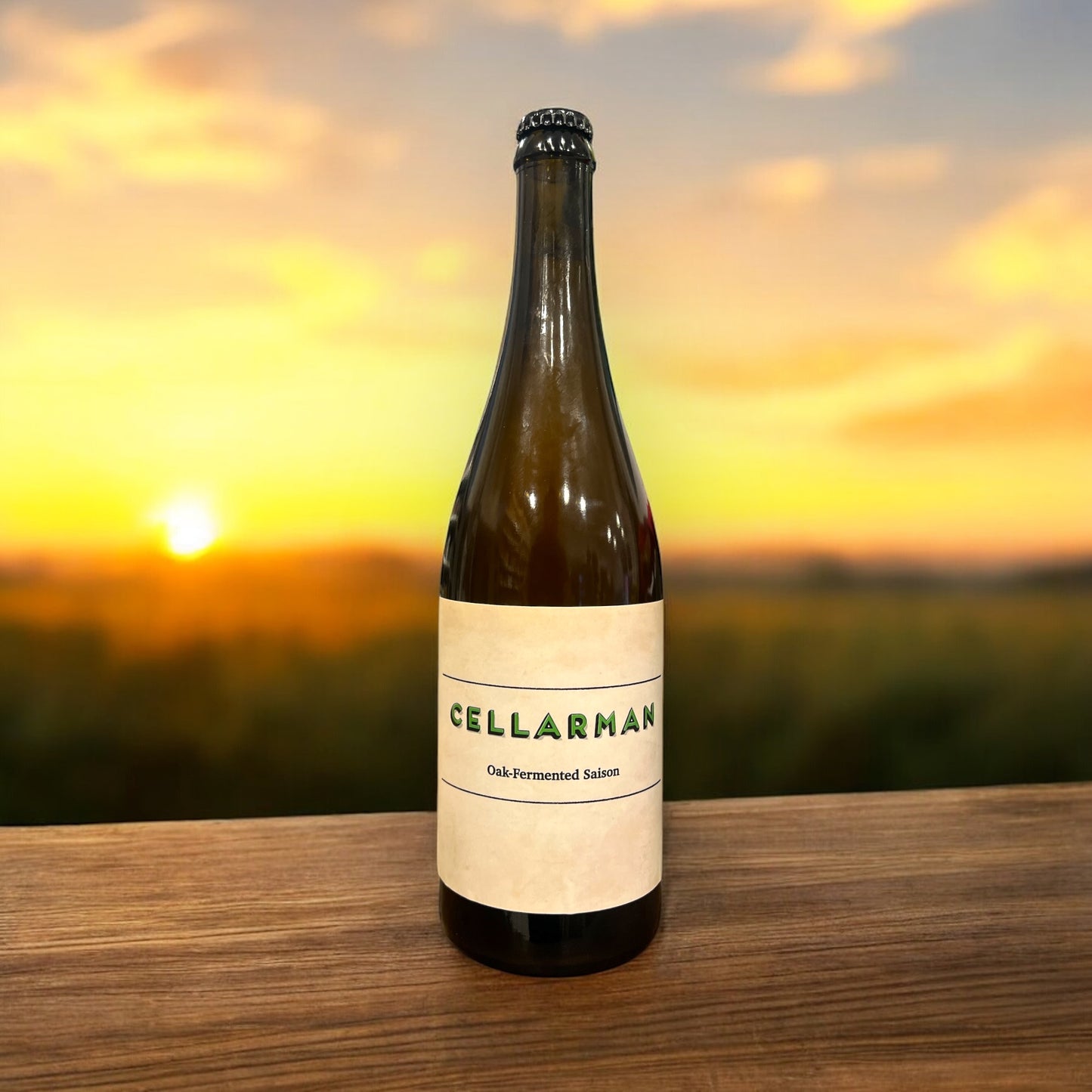 SANTE ADAIRUS RUSTIC ALES W/TRIPLE ROCK CELLARMAN FARMHOUSE BOTELLA 750 ML.