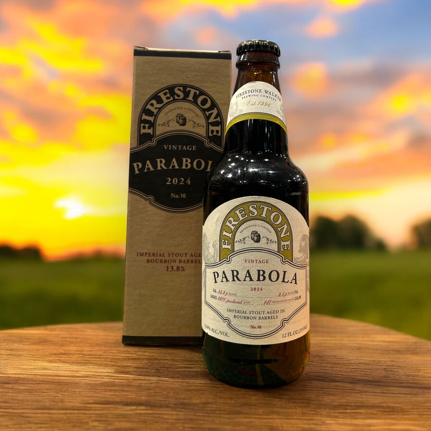 FIRESTONE PARABOLA VINTAGE 2024 IMPERIAL STOUT AGED IN BOURBON BARREL