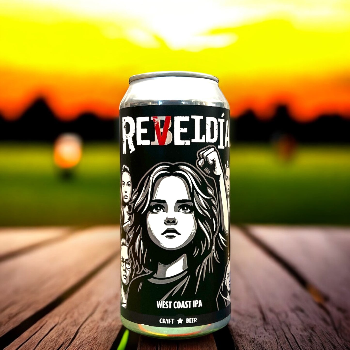 CIERZO W/ ALEGRIA REVELDIA WEST COAST IPA 440ml