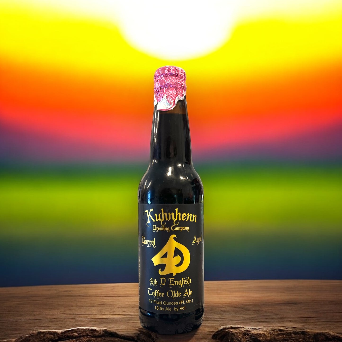 KUHNHENN 4D TOFFE OLDE ALE BARREL AGED BOTELLA 355 ML.