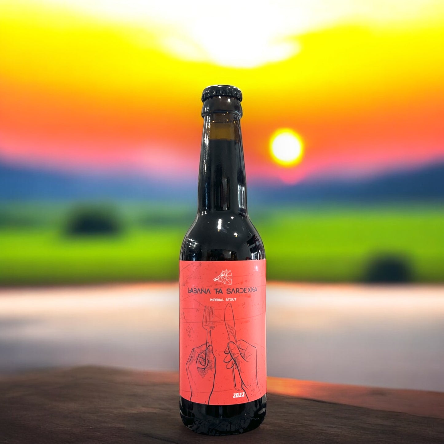 SALTUS LABANA TA SARDEXKA IMPERIAL STOUT 2022 BOTELLA 33cl