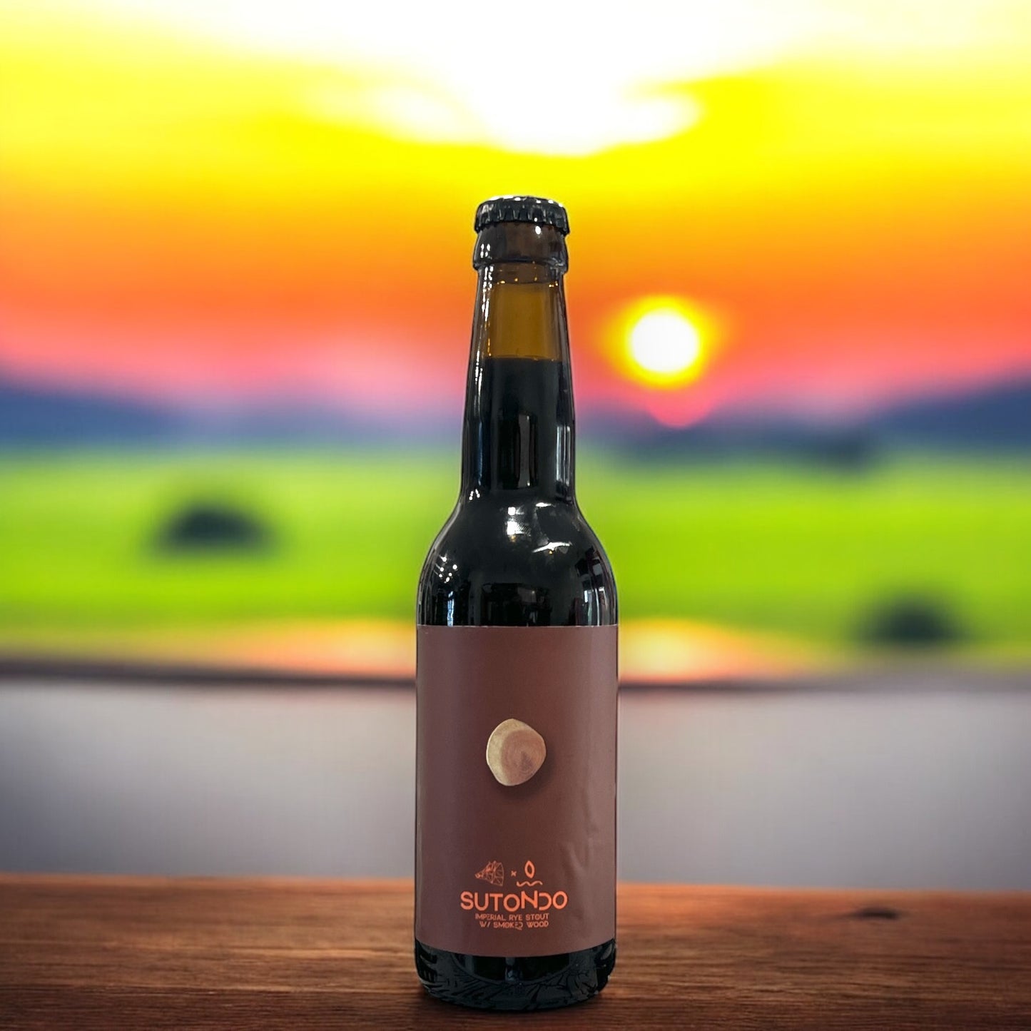 SALTUS SUTONDO IMPERIAL RYE STOUT W/ SMOKED WOOD BOTELLA 33cl