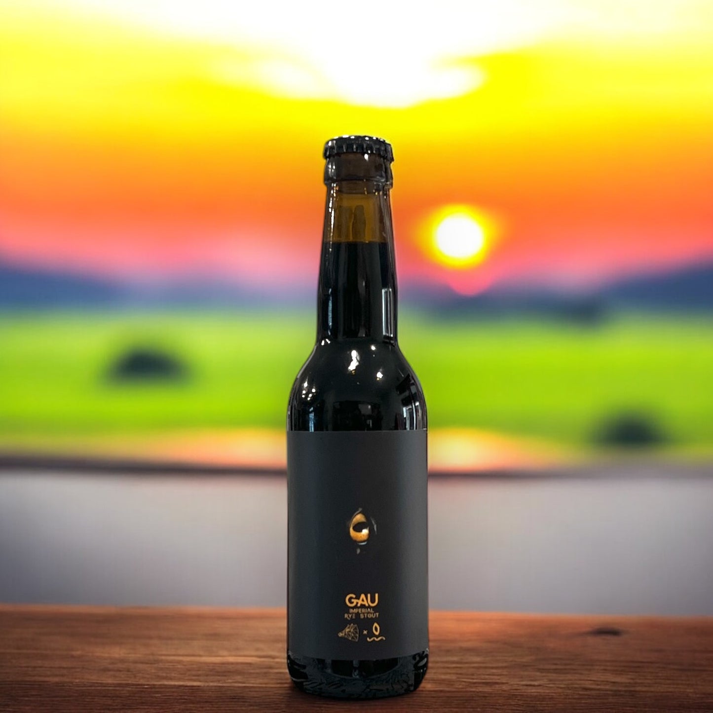 SALTUS W/ MUST GAU IMPERIAL RYE STOUT BOTELLA 33cl