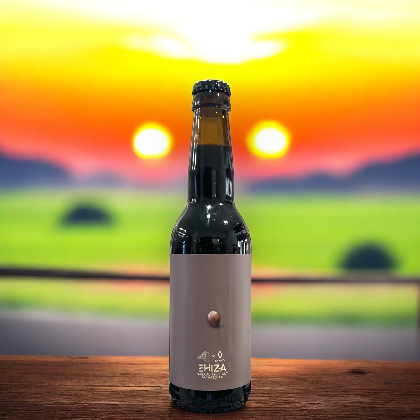 SALTUS EHIZA IMPERIAL RYE STOUT W/ HAZELNUT BOTELLA 33cl