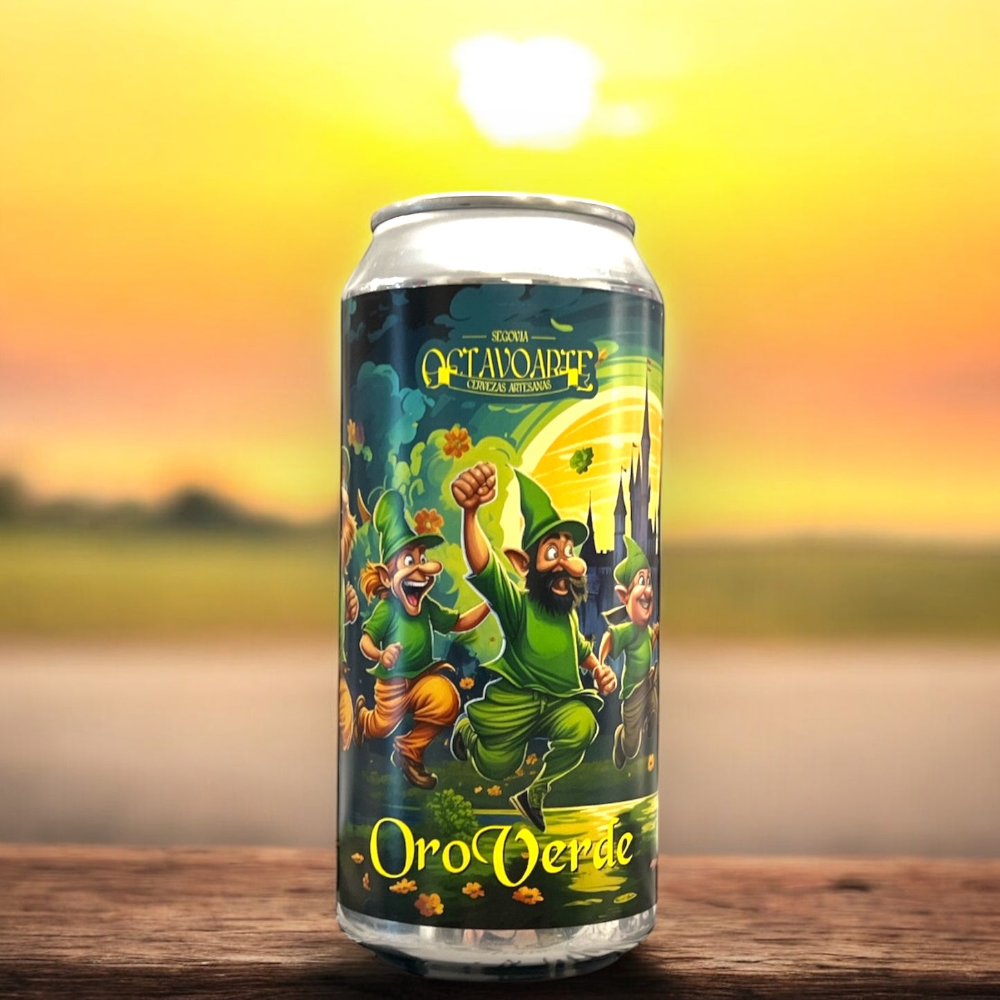 OCTAVO ARTE ORO VERDE GREEN IPA ST. PATRICKS DAY 440ml