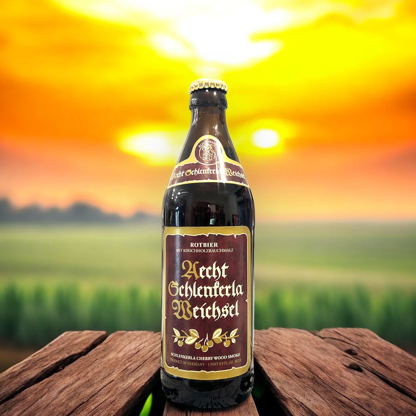 SCHLENKERLA WEICHSEL RED LAGER BOTELLA 500 ML.