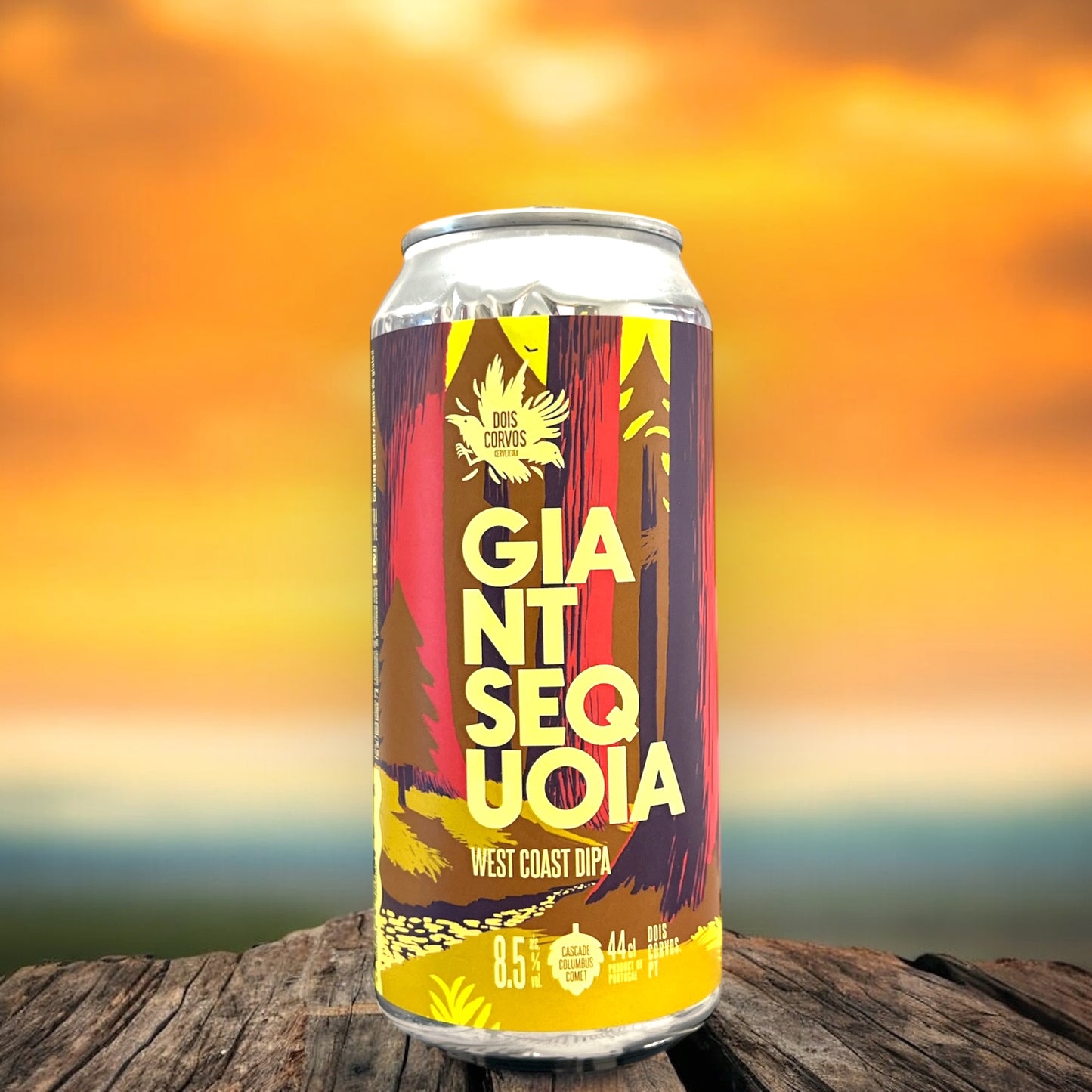 DOIS CORVOS GIAN SEQUOIA WEST COAST DIPA 44cl