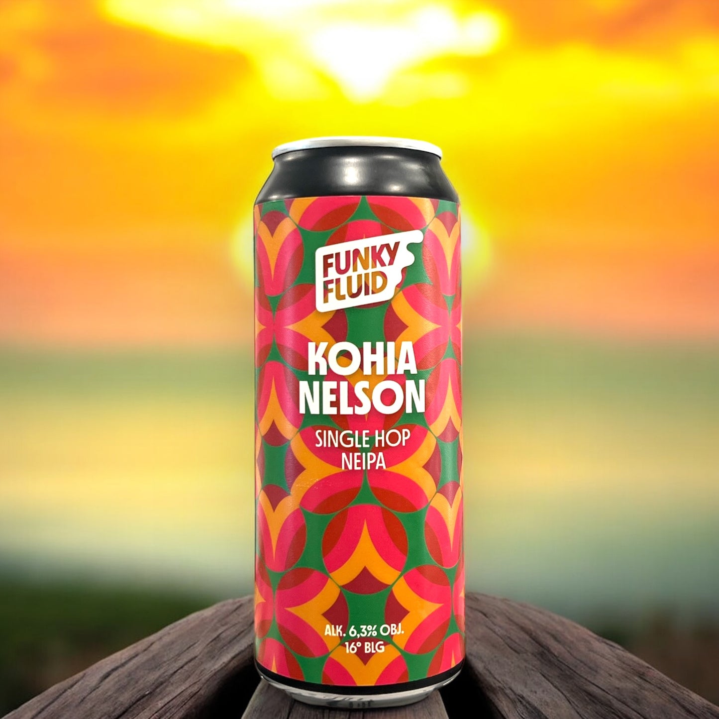 FUNKY FLUID KOHIA NELSON SINGLE HOP NEIPA 50cl