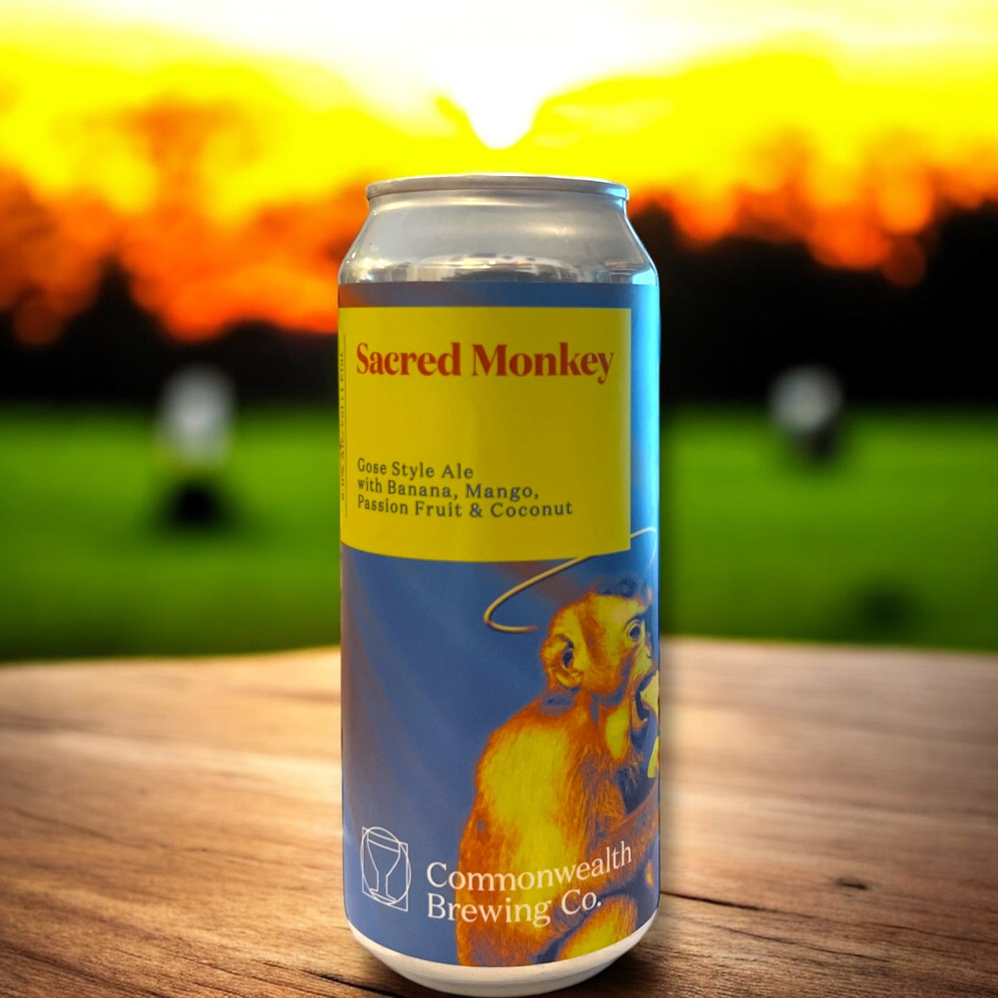COMMONWEALTH BREWING SACRED MONKEY GOSE STYLE ALE 473ml