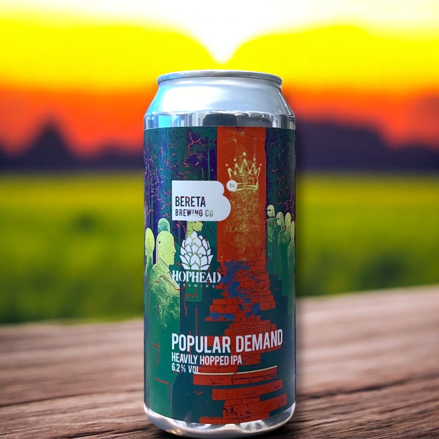 BERETA W/ HOPHEAD BREWING POPULAR DEMAND HEAVILY HOPPED IPA 440ml