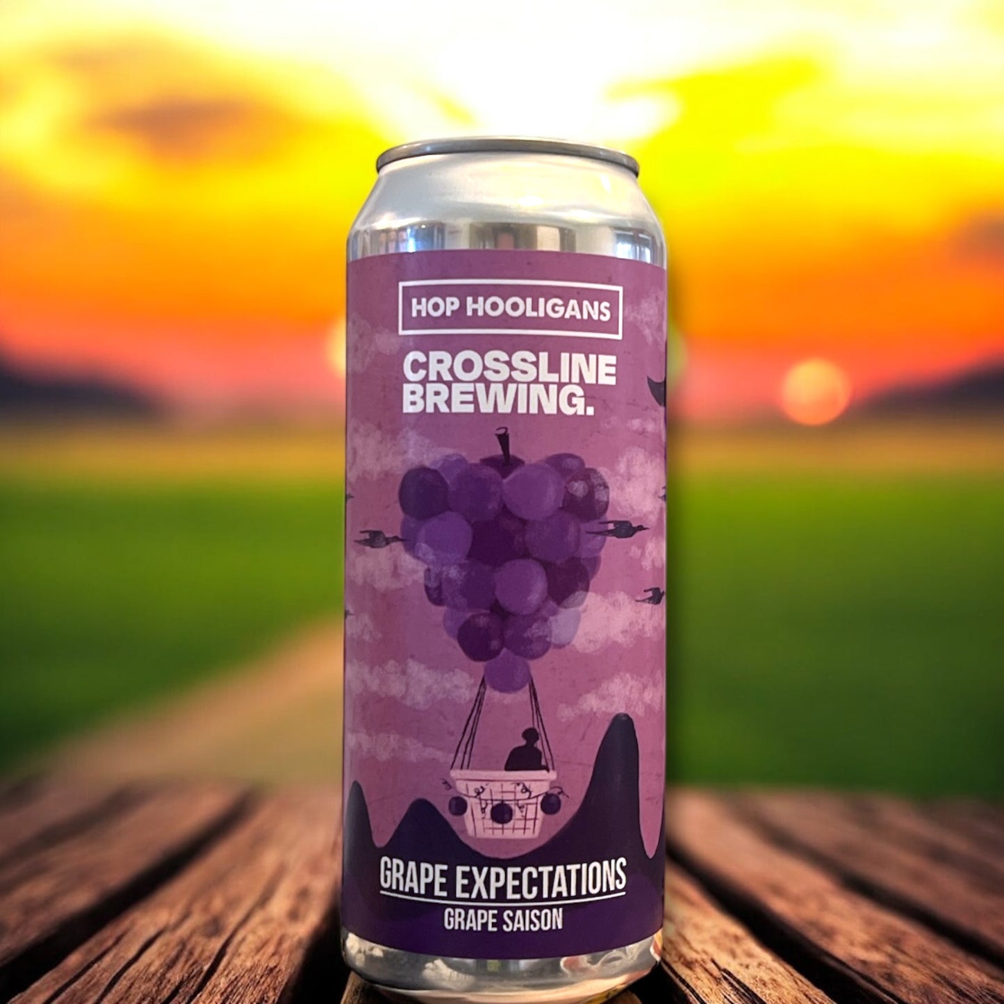 HOP HOOLIGANS GRAPE EXPECTATIONS GRAPE SAISON 500ml