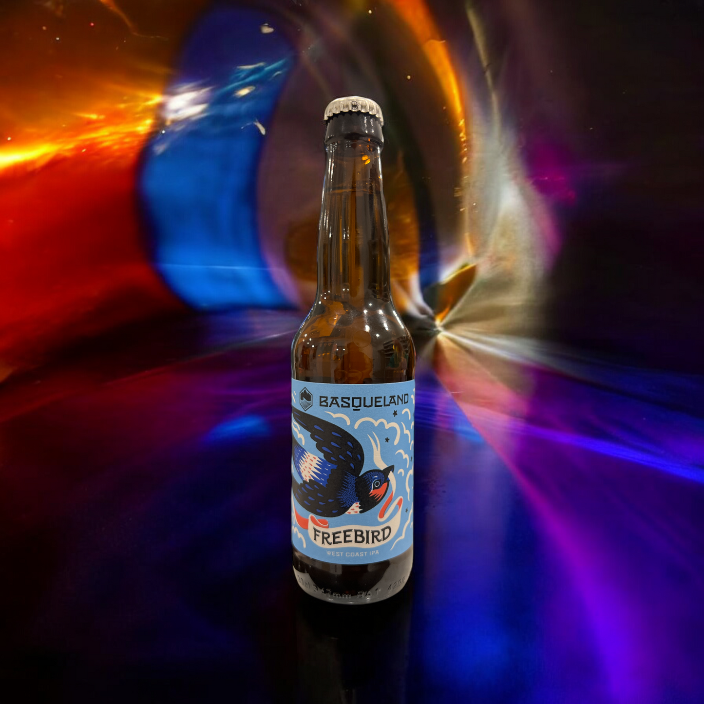 BASQUELAND FREE BIRD WEST COAST IPA 33 cl SIN GLUTEN