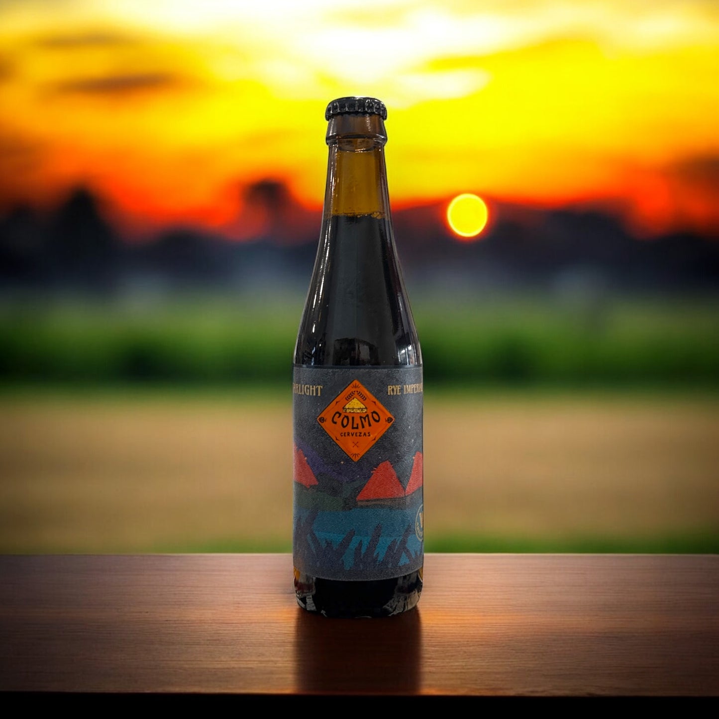 COLMO W/ LAUGAR STARLIGHT RYE IMPERIAL STOUT 33cl