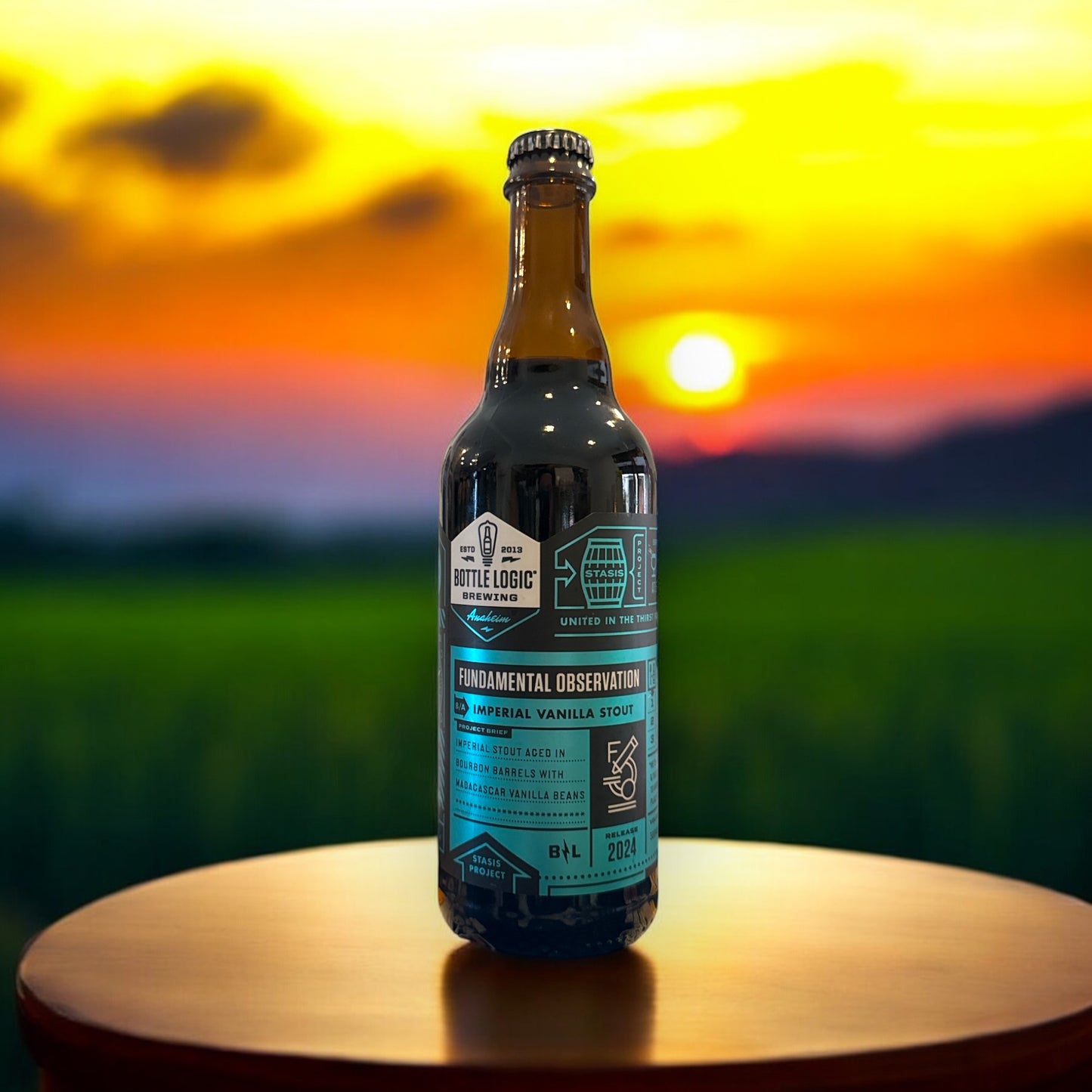 BOTTLE LOGIC FUNDAMENTAL OBSERVATION 2024 IMPERIAL VANILLA STOUT 500ml
