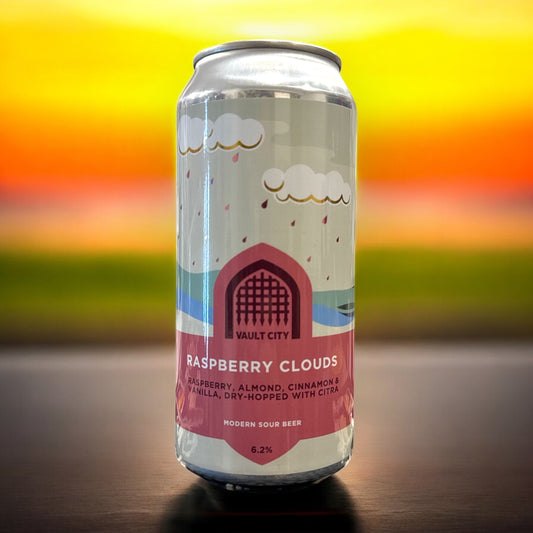 VAULT CITY RASPBERRY CLOUDS DRY-HOPPED WITH CITRA MODERN SOUR LATA 440ml