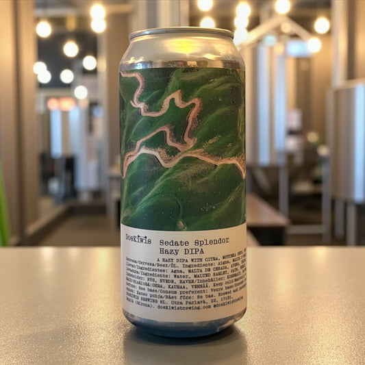 DOS KIWIS SEDATE SPLENDOR HAZY DIPA LATA 440ml