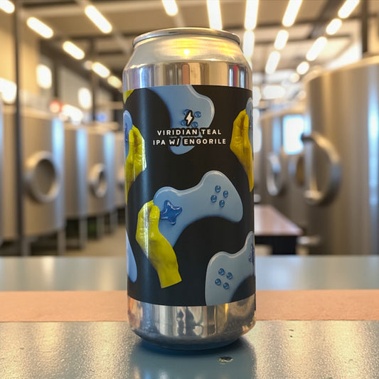 GARAGE w/ ENGORILE VIRIDIAN TEAL IPA LATA 440ml