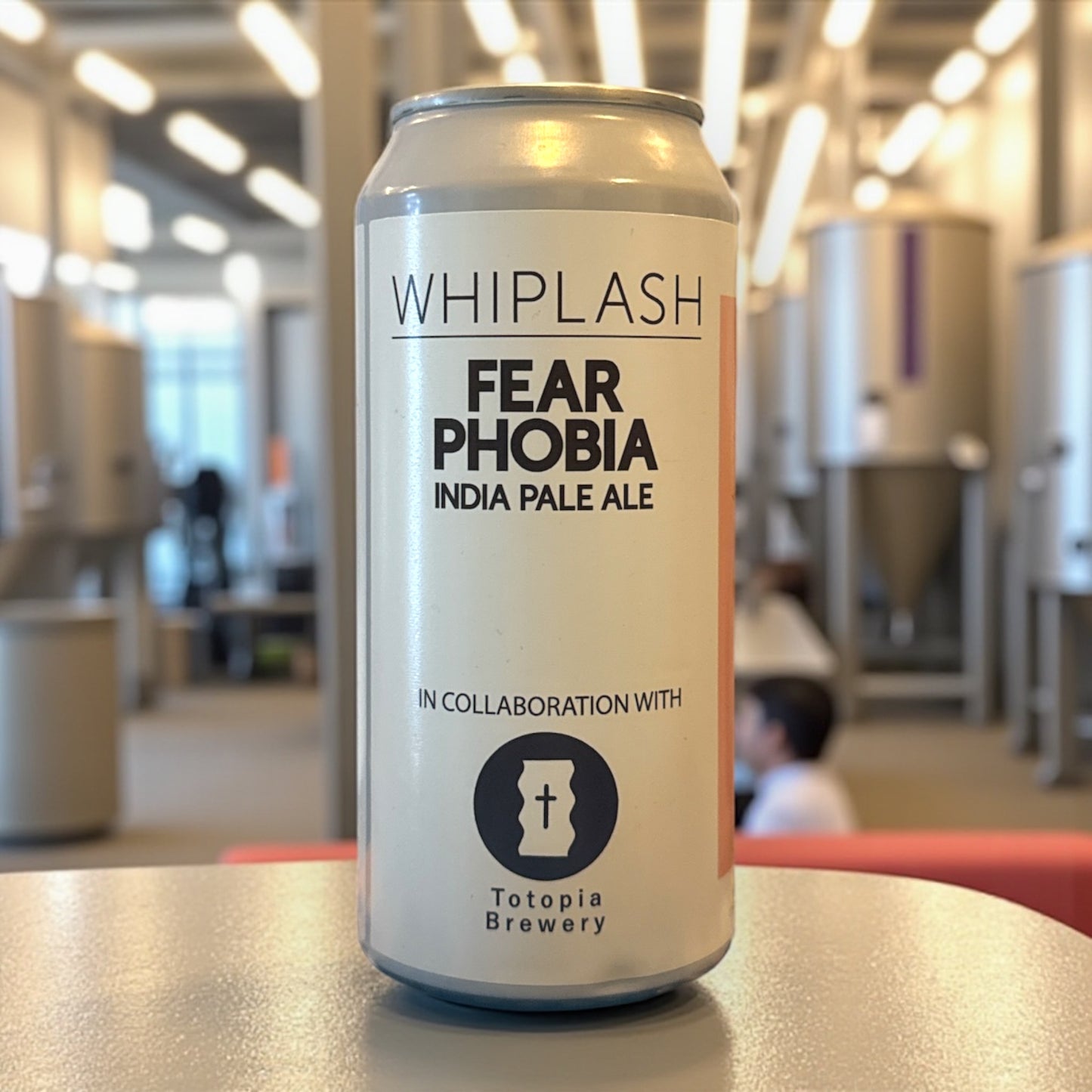 WHIPLASH w/ TOTOPIA BREWERY FEAR PHOBIA IPA LATA 440ml