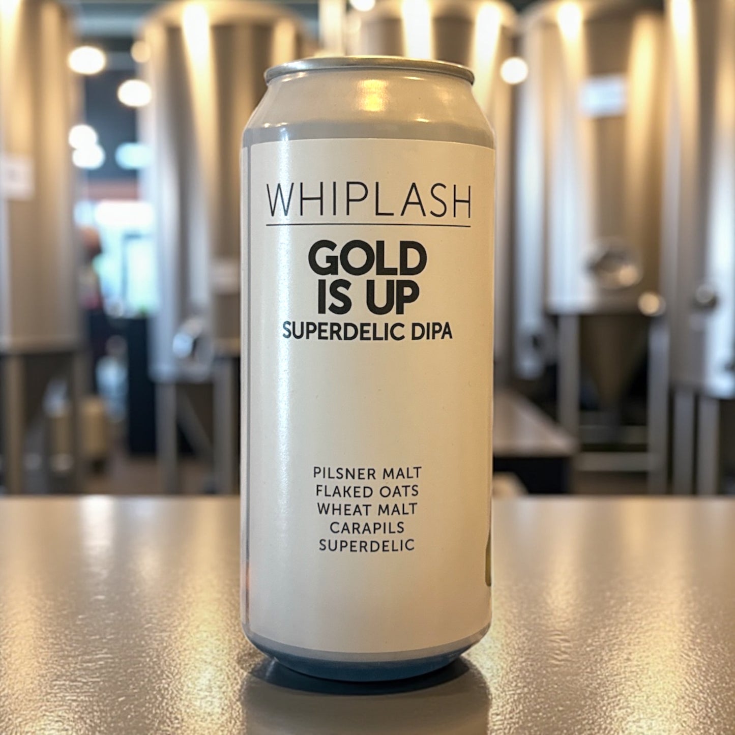WHIPLASH GOLD IS UP SUPERDELIC DIPA LATA 440ml