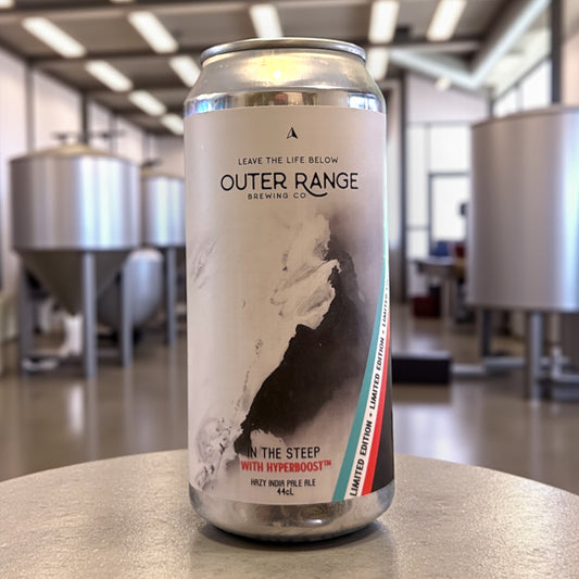 OUTER RANGE IN THE STEP HYPERBOOST HAZY IPA LATA 440ml