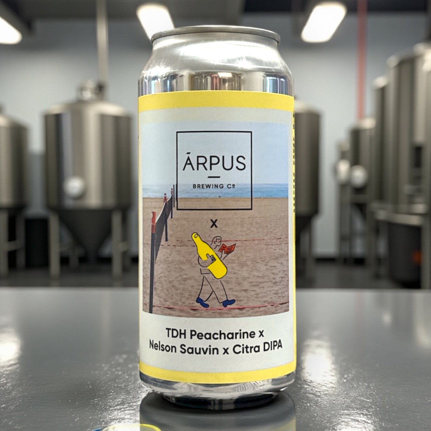 ARPUS w/ BEAK TDH PEACHARINE X NELSON SAUVIN X CITRA DIPA LATA 440ml