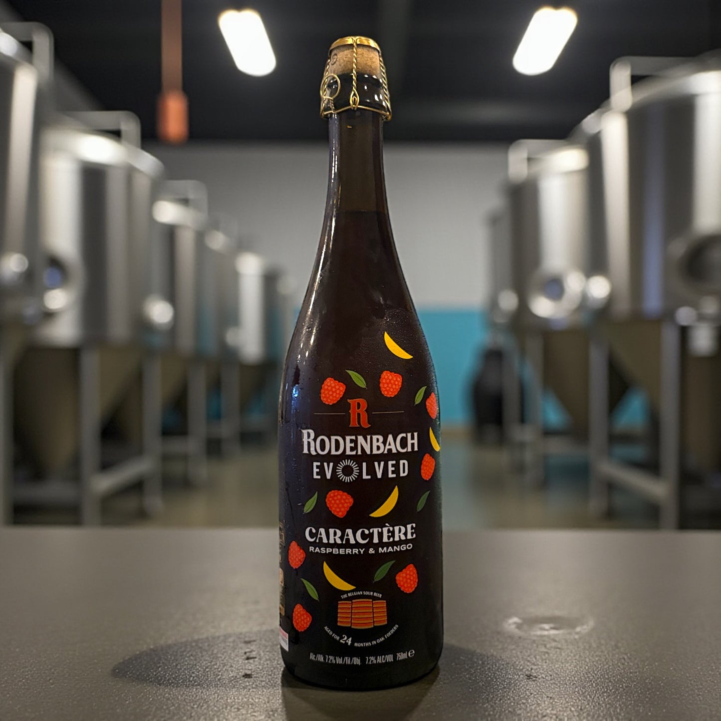RODENBACH EVOLVED CARACTÉRE RASPBERRY & MANGO SOUR BOTELLA 750ml