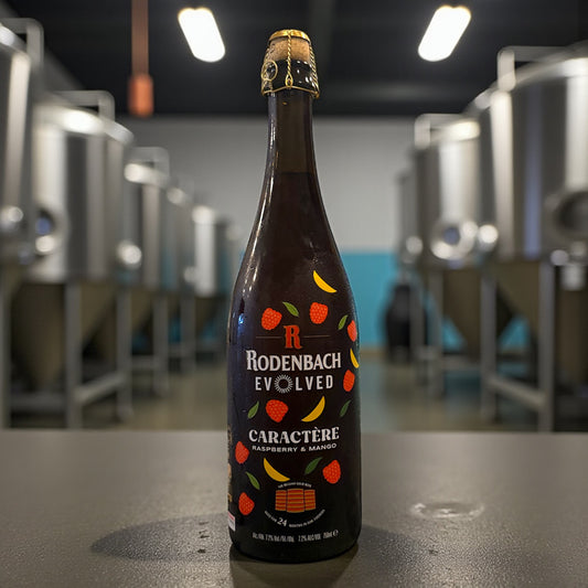 RODENBACH EVOLVED CARACTÉRE RASPBERRY & MANGO SOUR BOTELLA 750ml