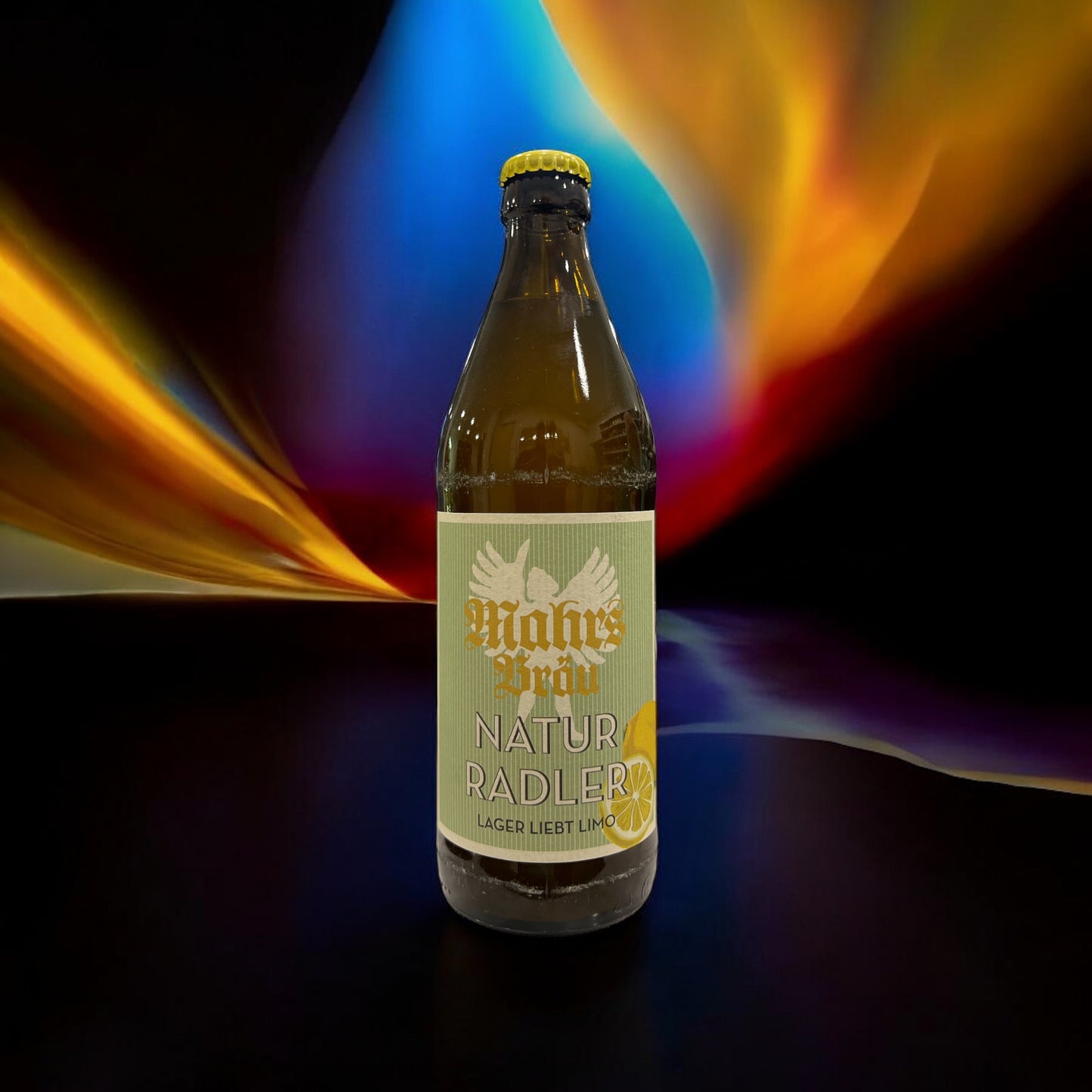 MAHRS NATUR RADLER LAGUER CON LIMÓN BOTELLA 500 ml