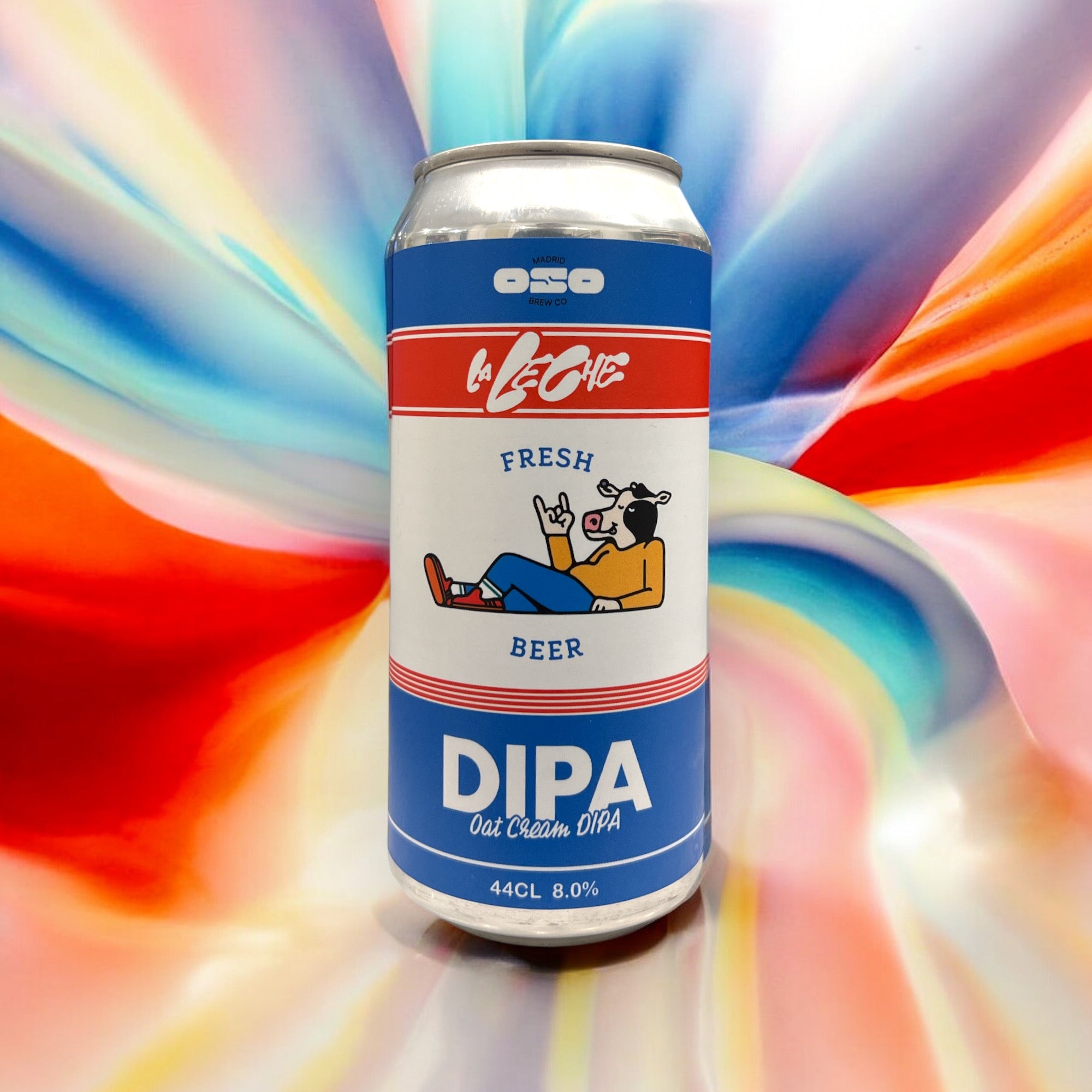 OSO LA LECHE OAT CREAM DIPA CITRA + IDAHO7 LATA 440ml - Hidden Beers