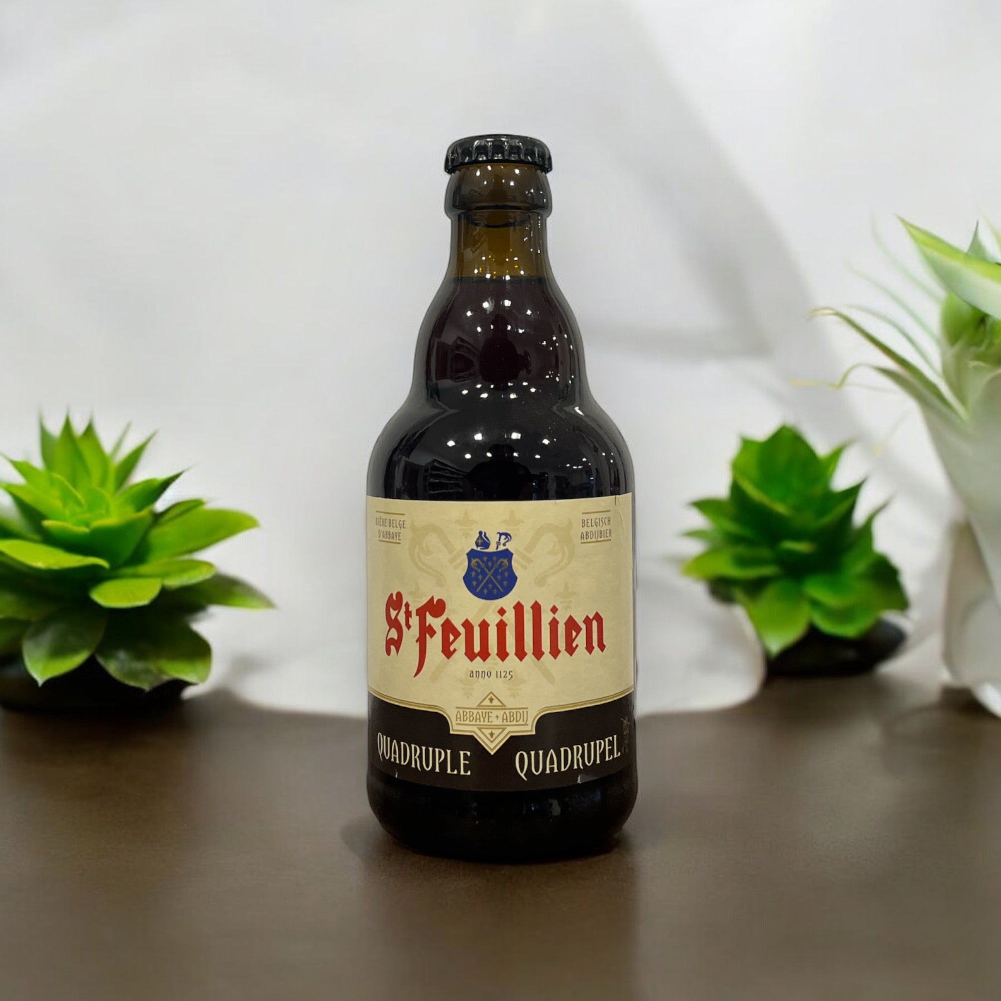 ST FEUILLIEN QUADRUPEL BOTELLA 330 ml - Hidden Beers