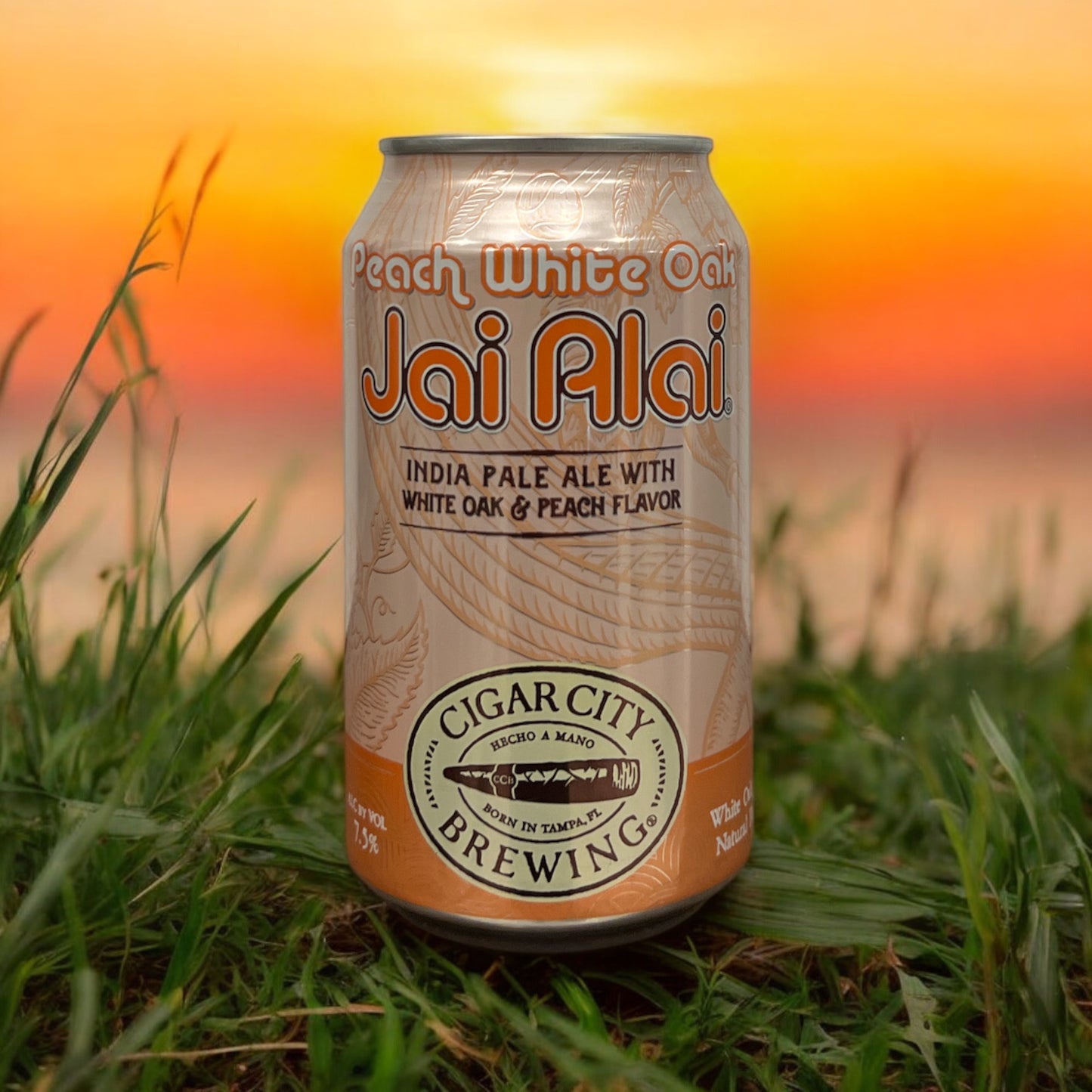 CIGAR CITY JAI ALAI IPA AROMA A ROBLE Y PERAS LATA 35 cl